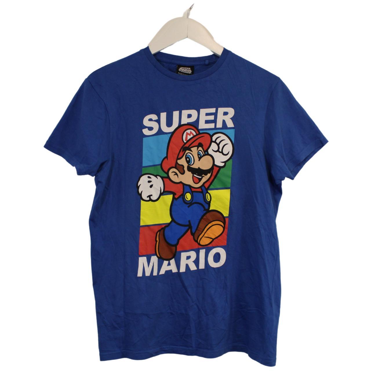 Super Mario Colourful super Mario graphic... - Depop