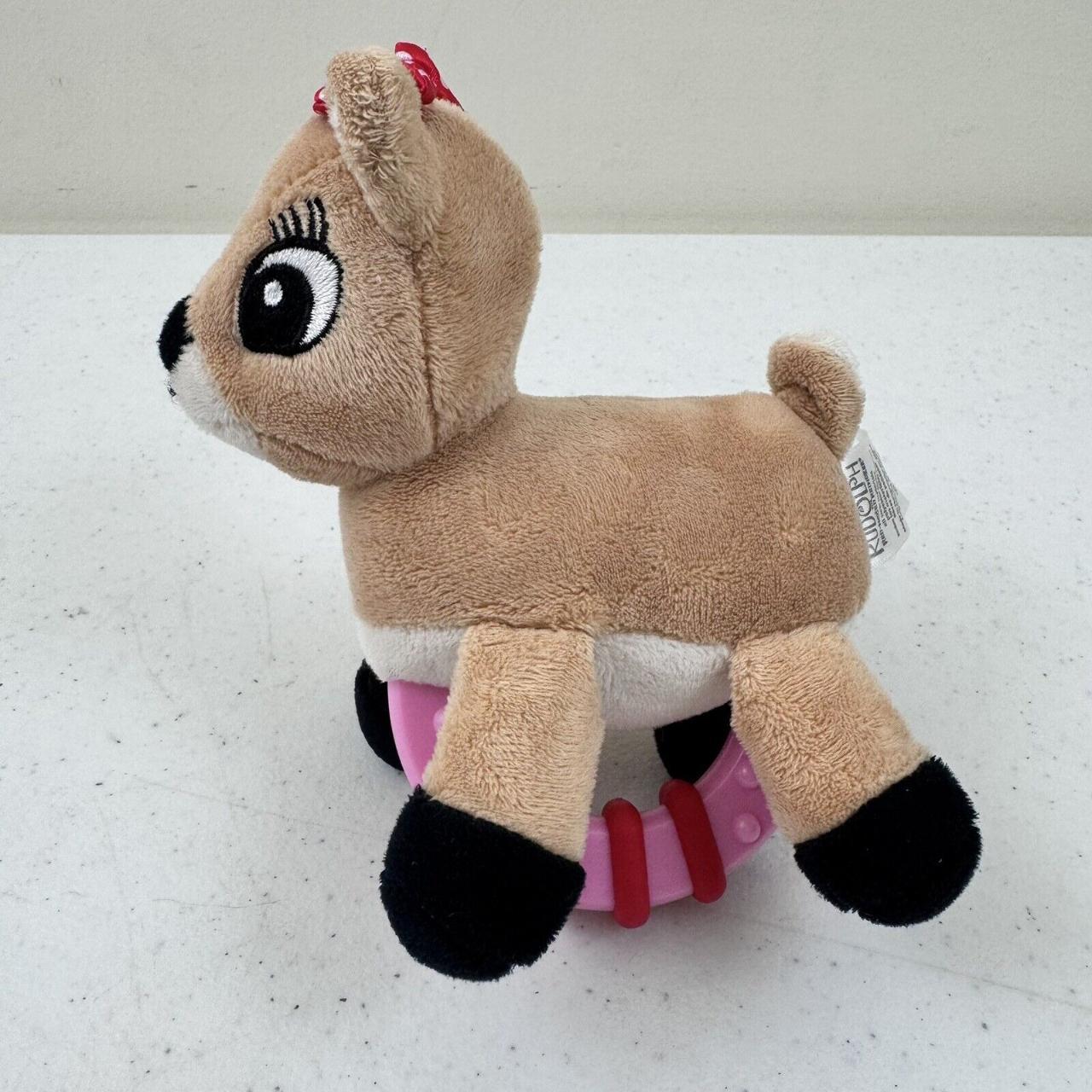 Rudolph the Red Nosed Reindeer Clarice Baby Rattle... - Depop