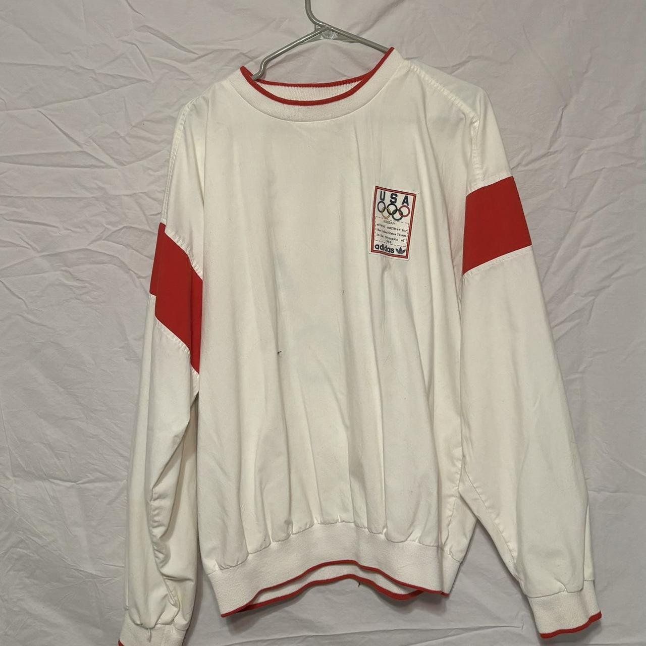 Vintage 1988 Olympic Adidas hot sweatshirt