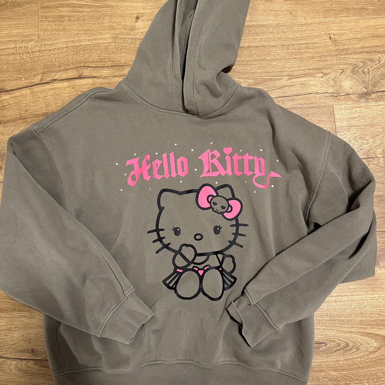 H&M Hello Kitty Hoodie - The color is definitely... - Depop