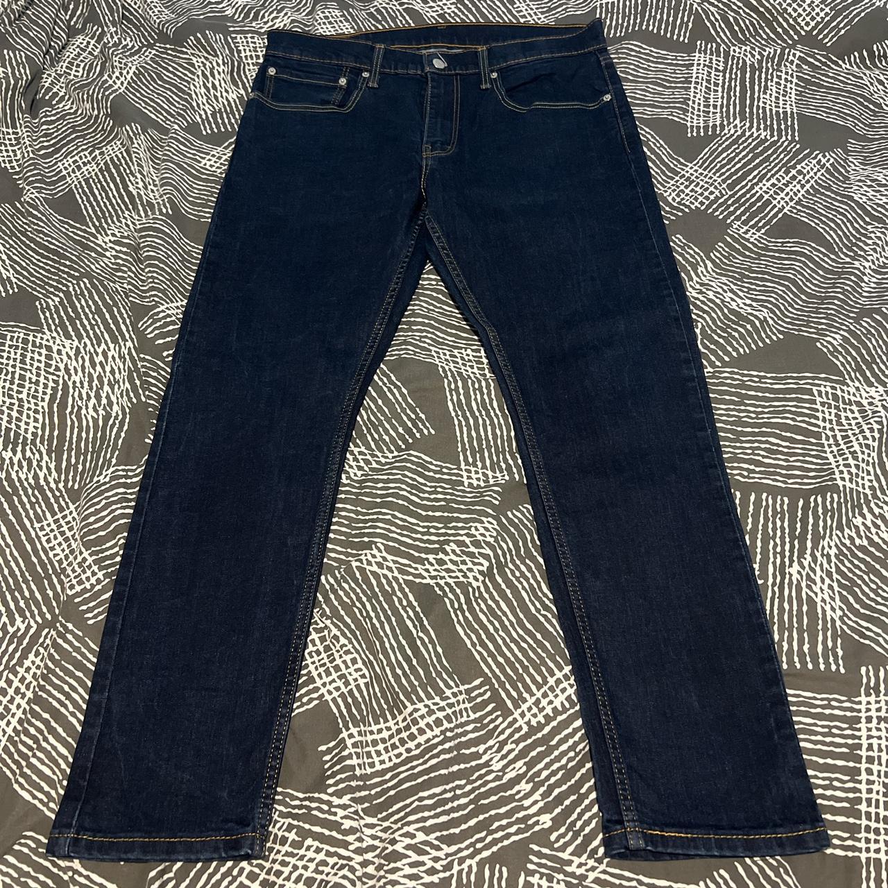 Levi’s 512 slim taper navy jeans Size: W34... - Depop