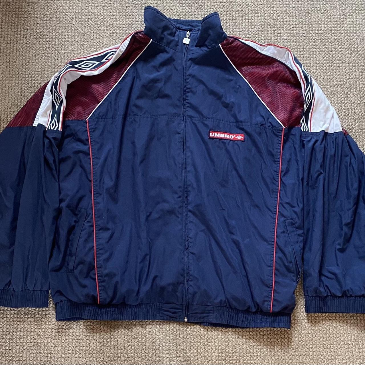 Retro Umbro Windbreaker Size - Extra Large Quite... - Depop