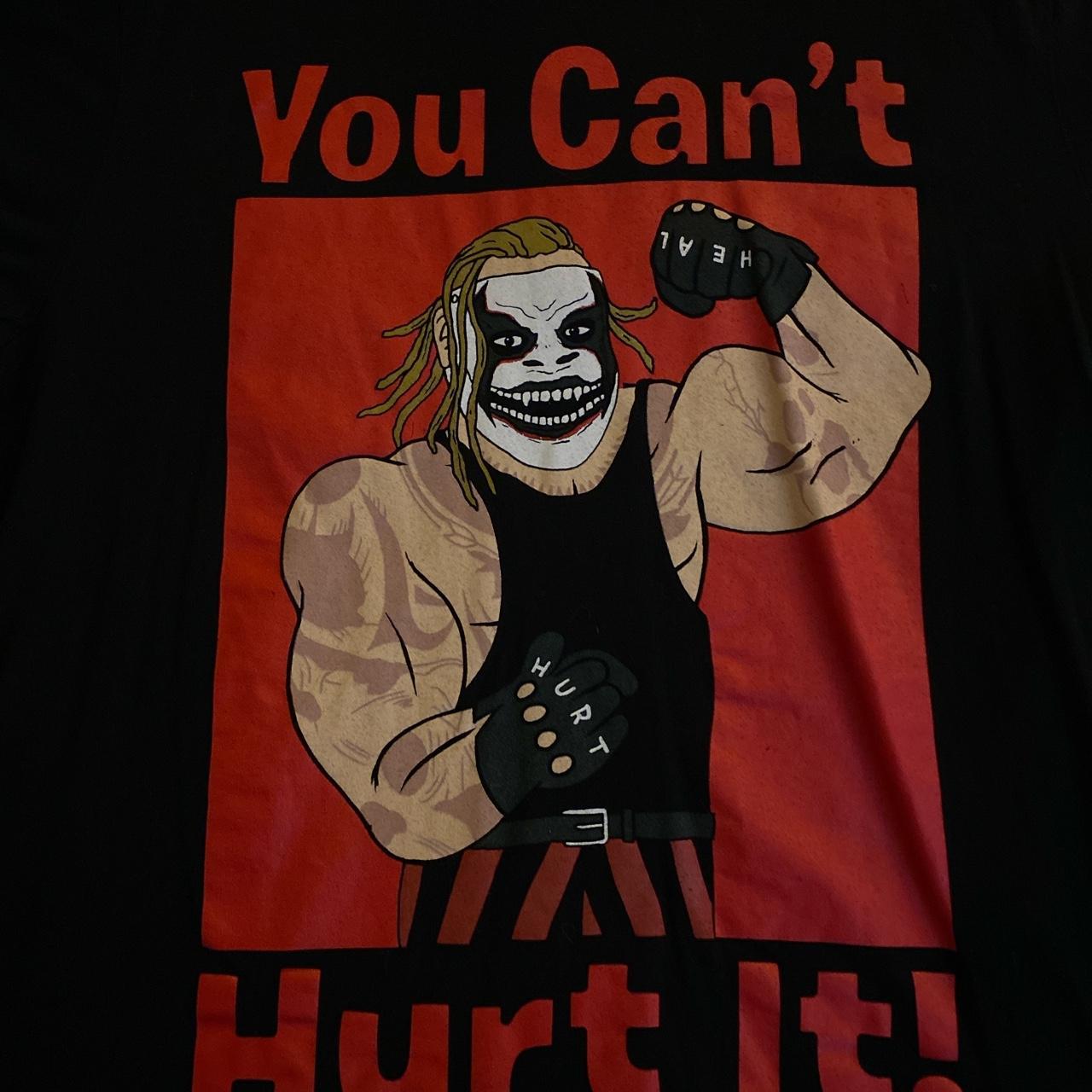 WWE Bray Wyatt The Fiend You Can't Hurt It Authentic T-Shirt, S Black :  : Fashion