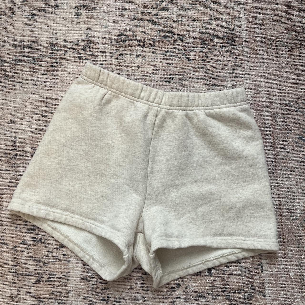 TNA sweat shorts Heather oatmeal color 2xs Great... Depop