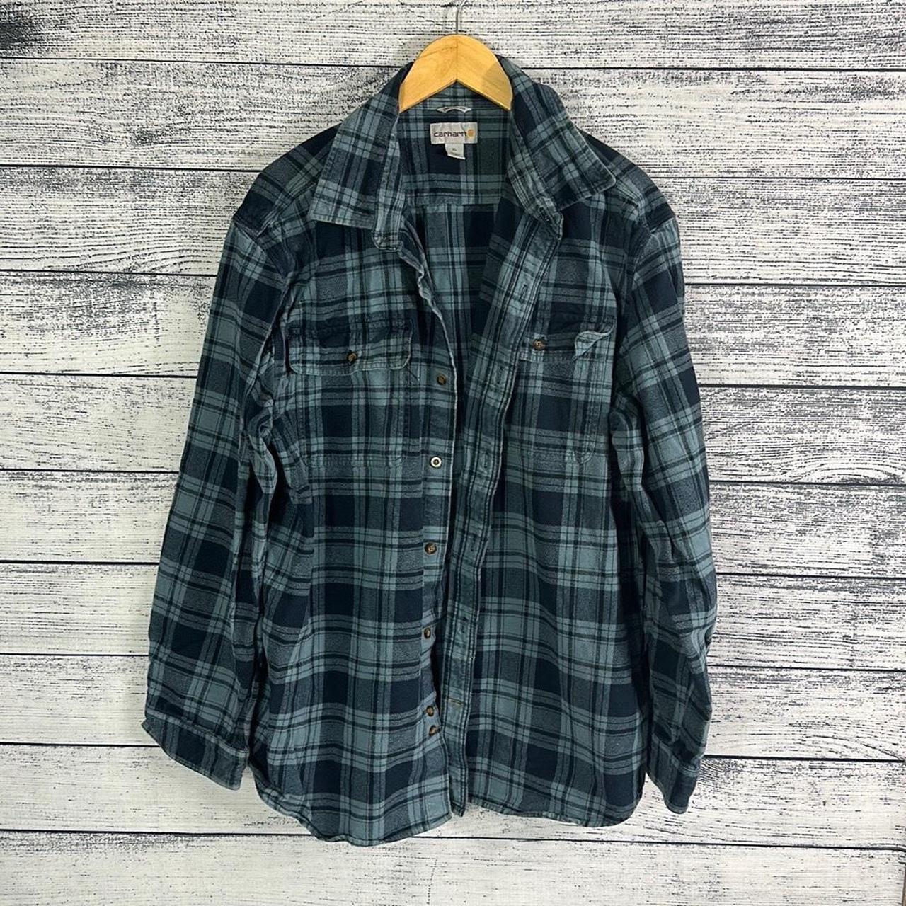 Hubbard plaid outlet flannel shirt