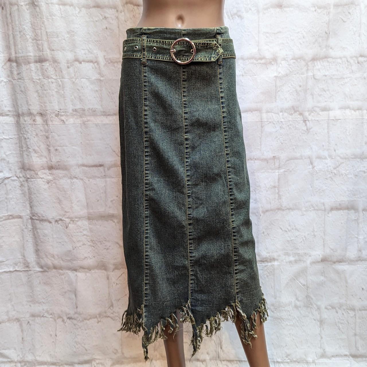 Plus size clearance denim skirt 90s