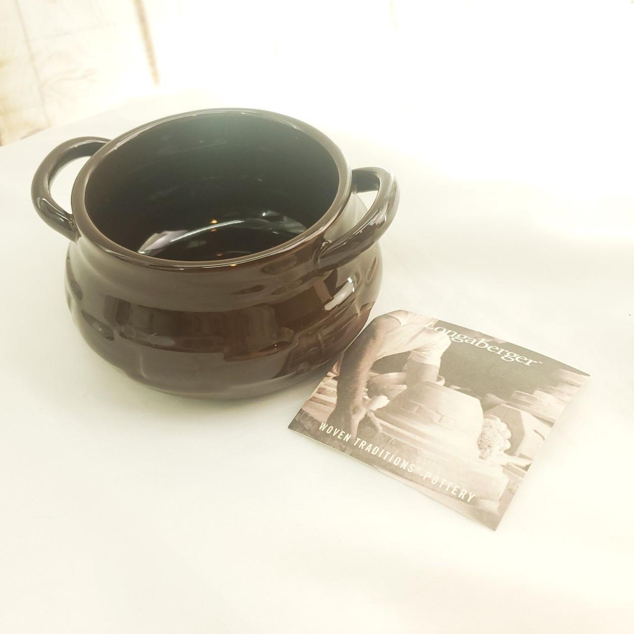 Longaberger Woven Traditions Pottery Soup Mug