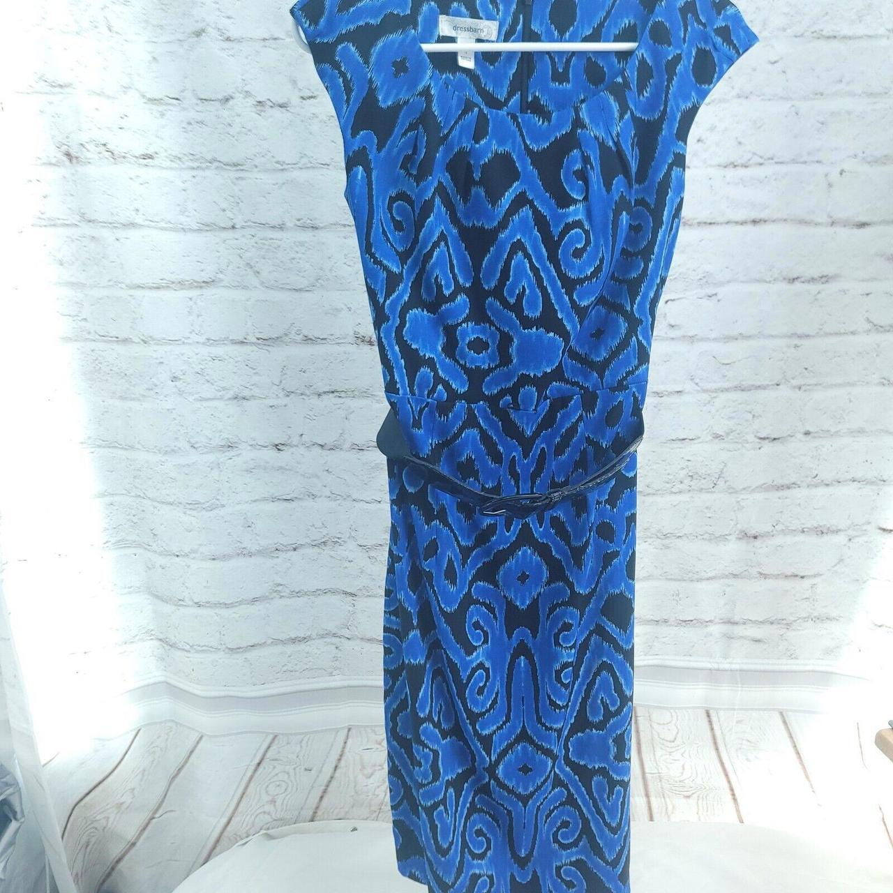 Dress barn royal blue dress deals