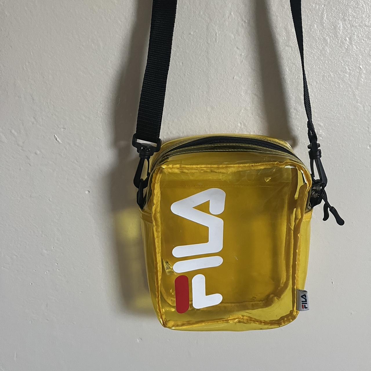 Yellow on sale fila bag