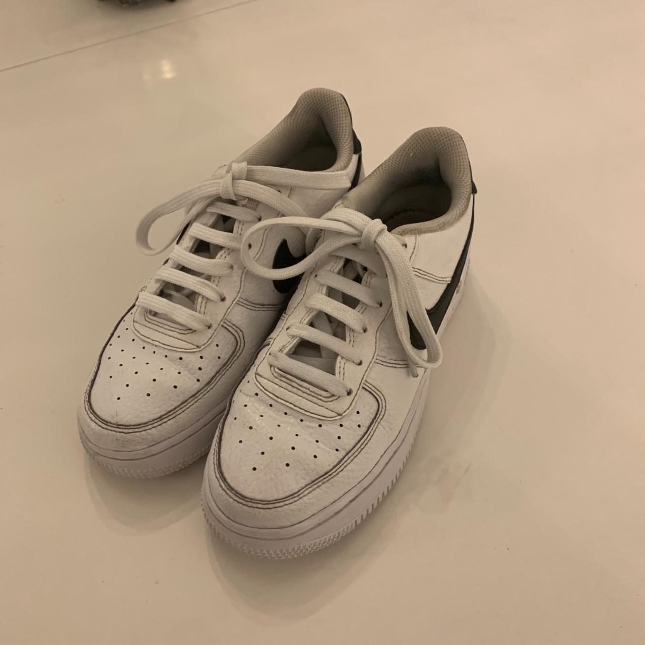 womens air force black tick