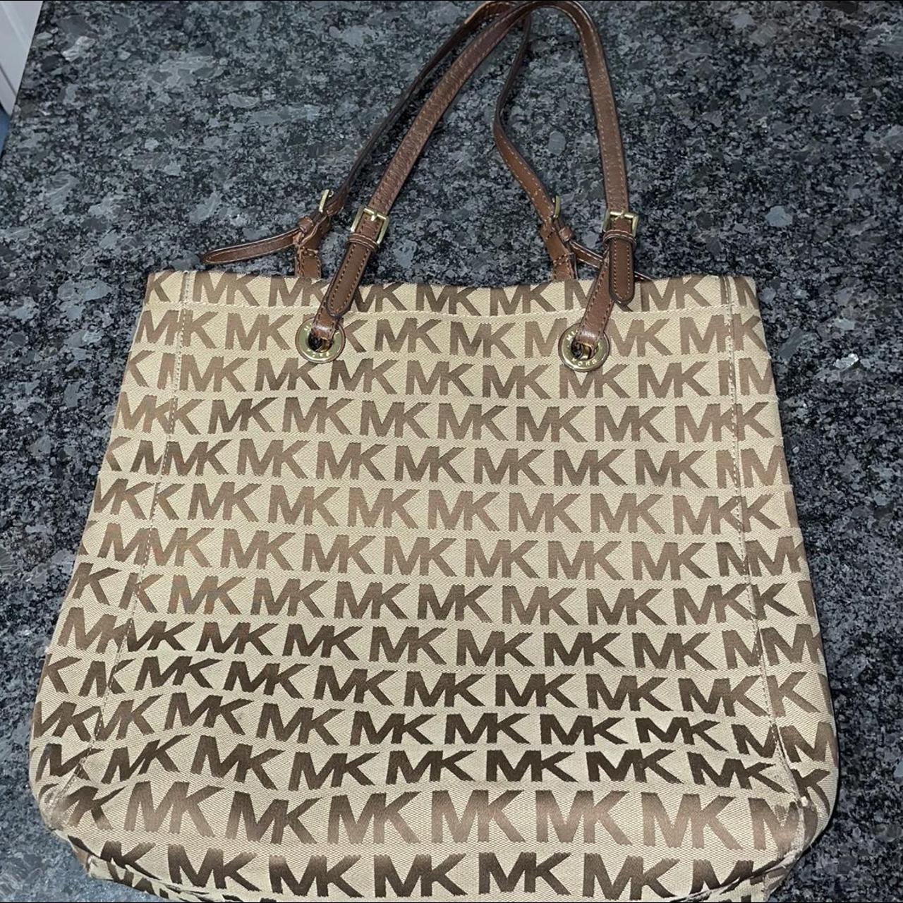 👜 MK Large Logo Tote 👜 Elevate your style with this... - Depop