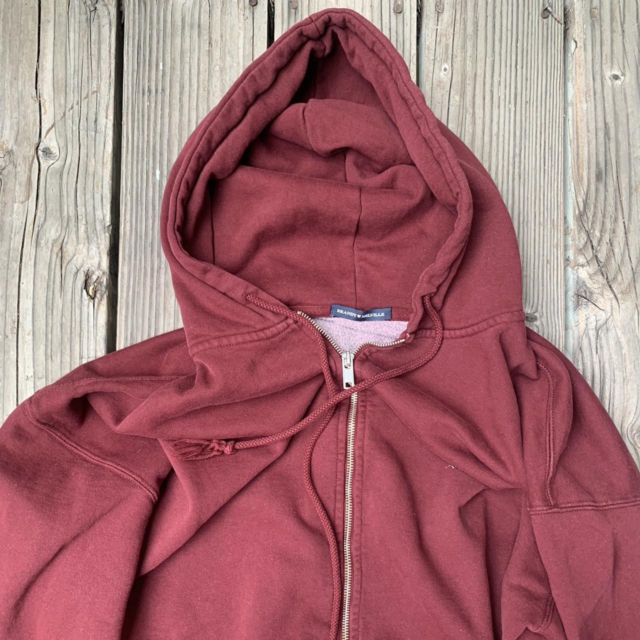 Brandy Melville New york colorblock hoodie Size OS - Depop