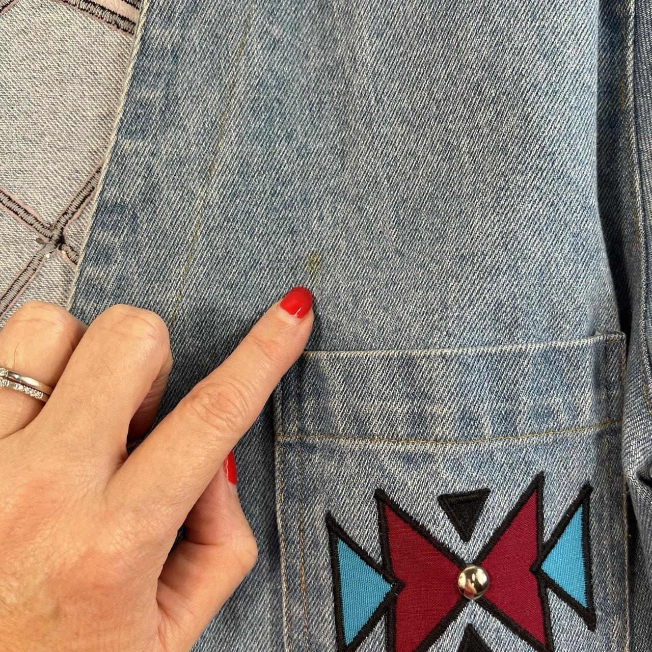 Source Unknown Women's Jacket - Blue - S – Vintag… - image 3