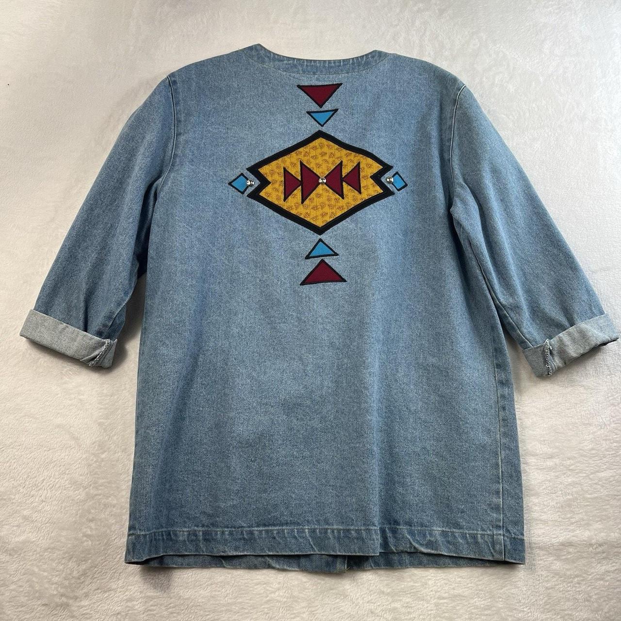 Source Unknown Women's Jacket - Blue - S – Vintag… - image 8