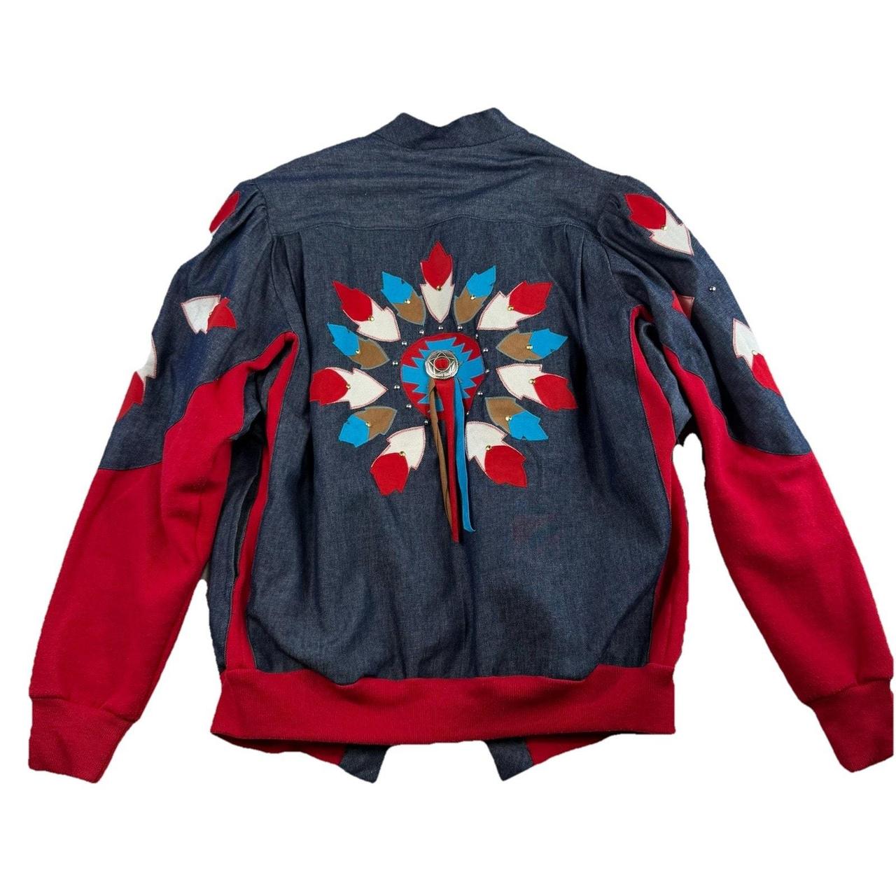 Source Unknown Women's Jacket - Blue/Red - L – Vt… - image 1