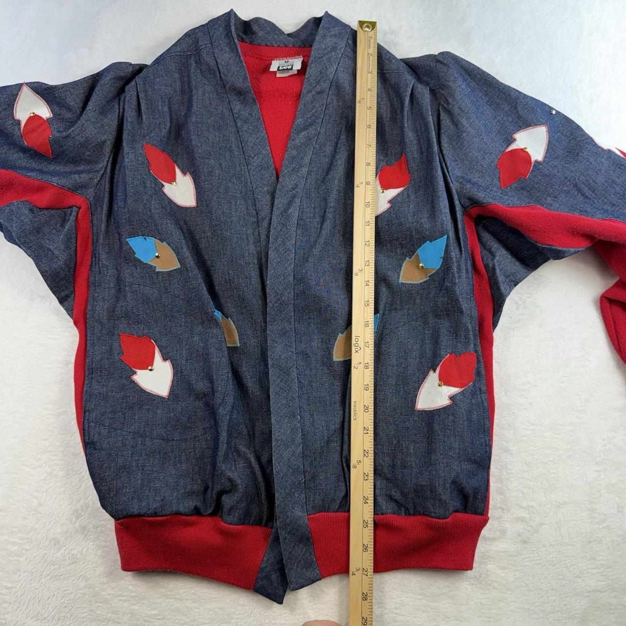 Source Unknown Women's Jacket - Blue/Red - L – Vt… - image 7