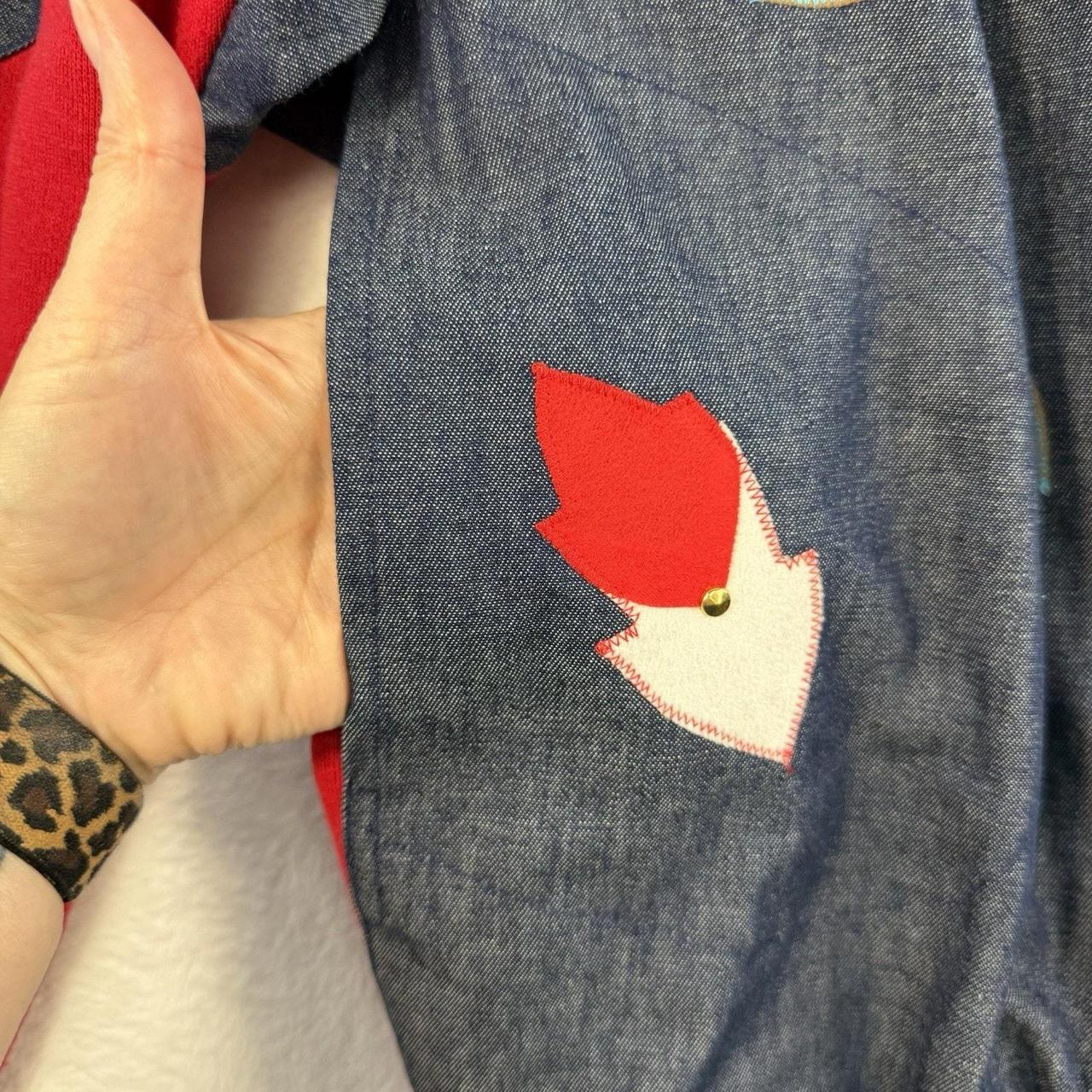 Source Unknown Women's Jacket - Blue/Red - L – Vt… - image 3