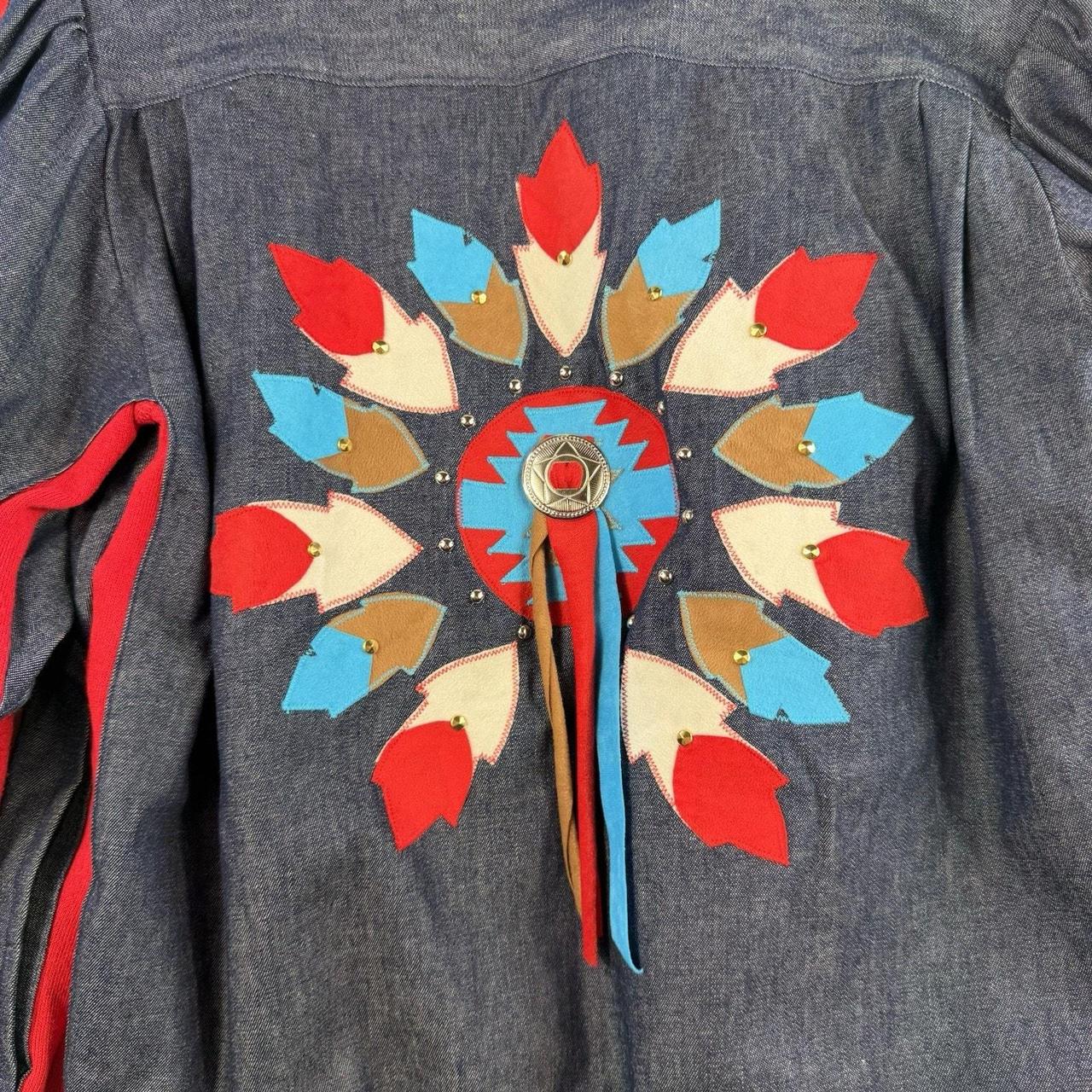 Source Unknown Women's Jacket - Blue/Red - L – Vt… - image 8