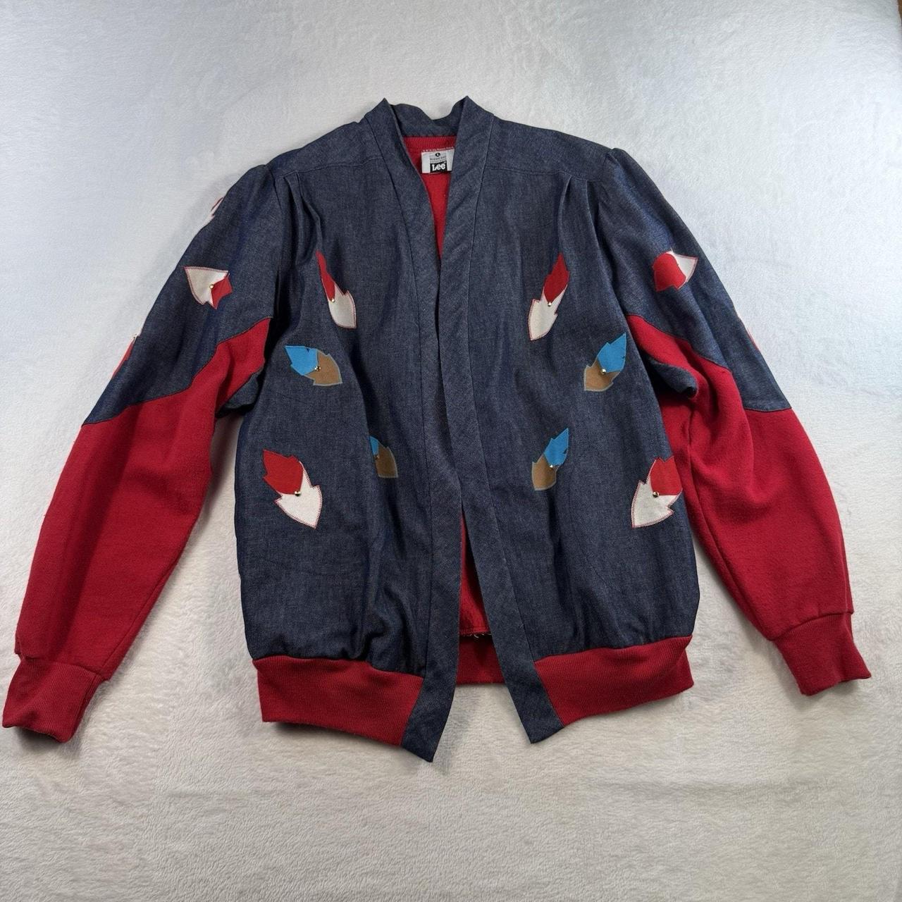 Source Unknown Women's Jacket - Blue/Red - L – Vt… - image 2
