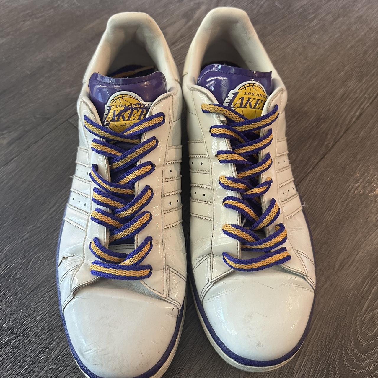 2006 Adidas Campus Lakers Y2K patent leather Depop