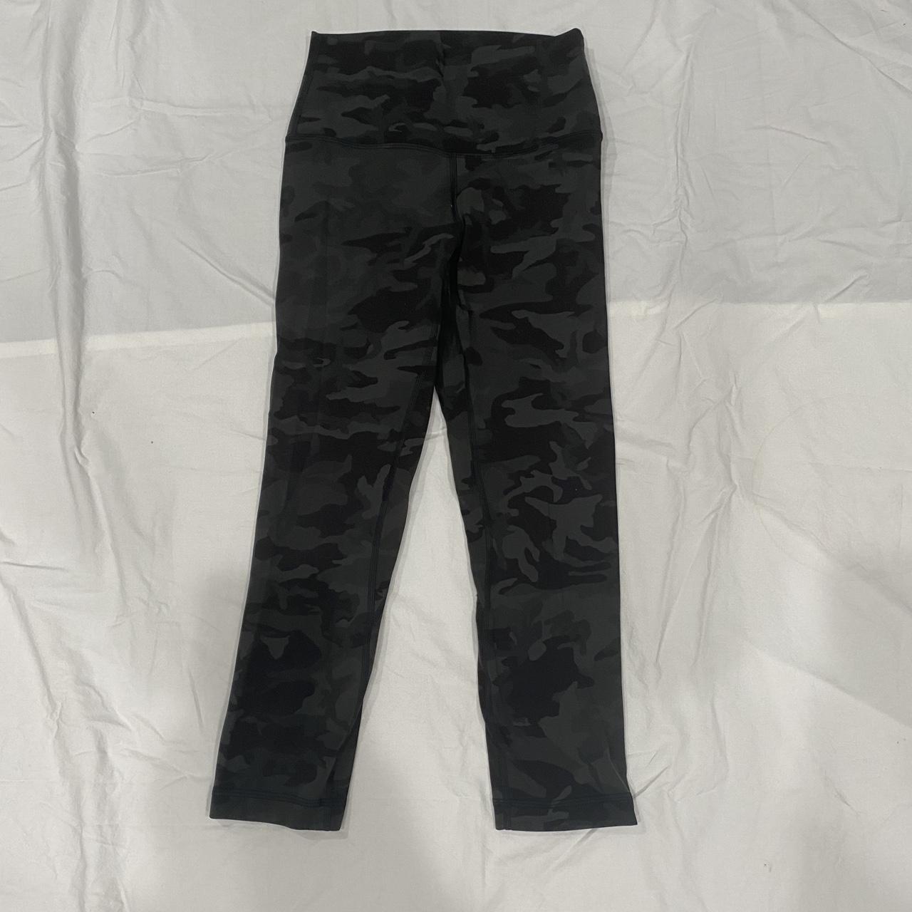 Camo leggings they are around a size 4 and have - Depop