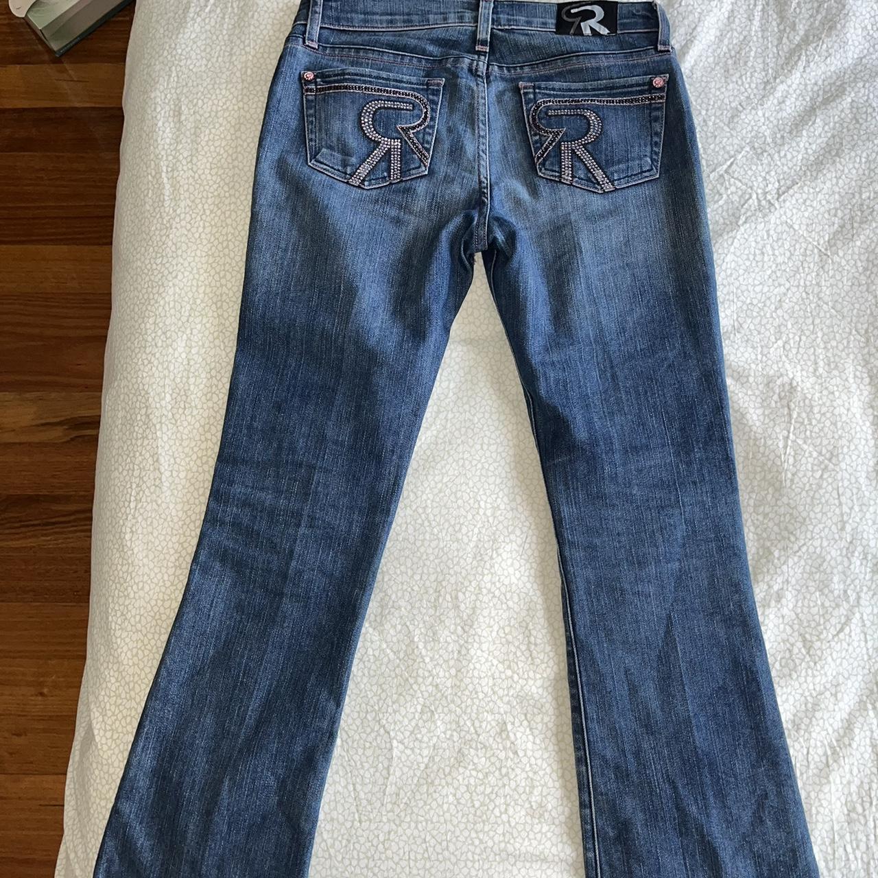 Rock and republic low rise y2k flared jeans !!! Real... - Depop