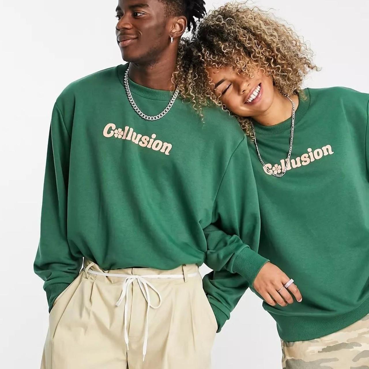 Collusion discount oversized sweatshirt