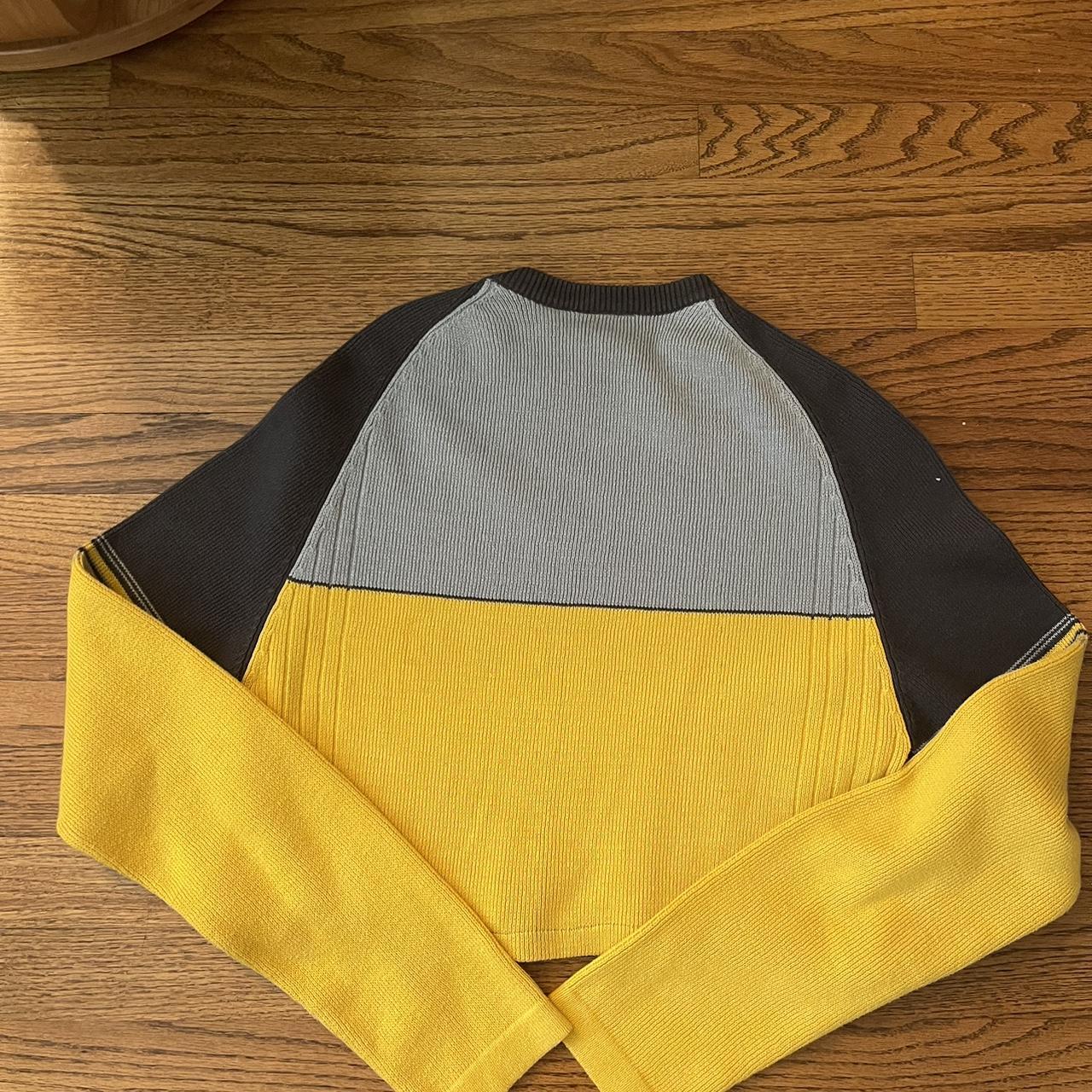 Vans Women's Yellow and Grey Shirt (3)