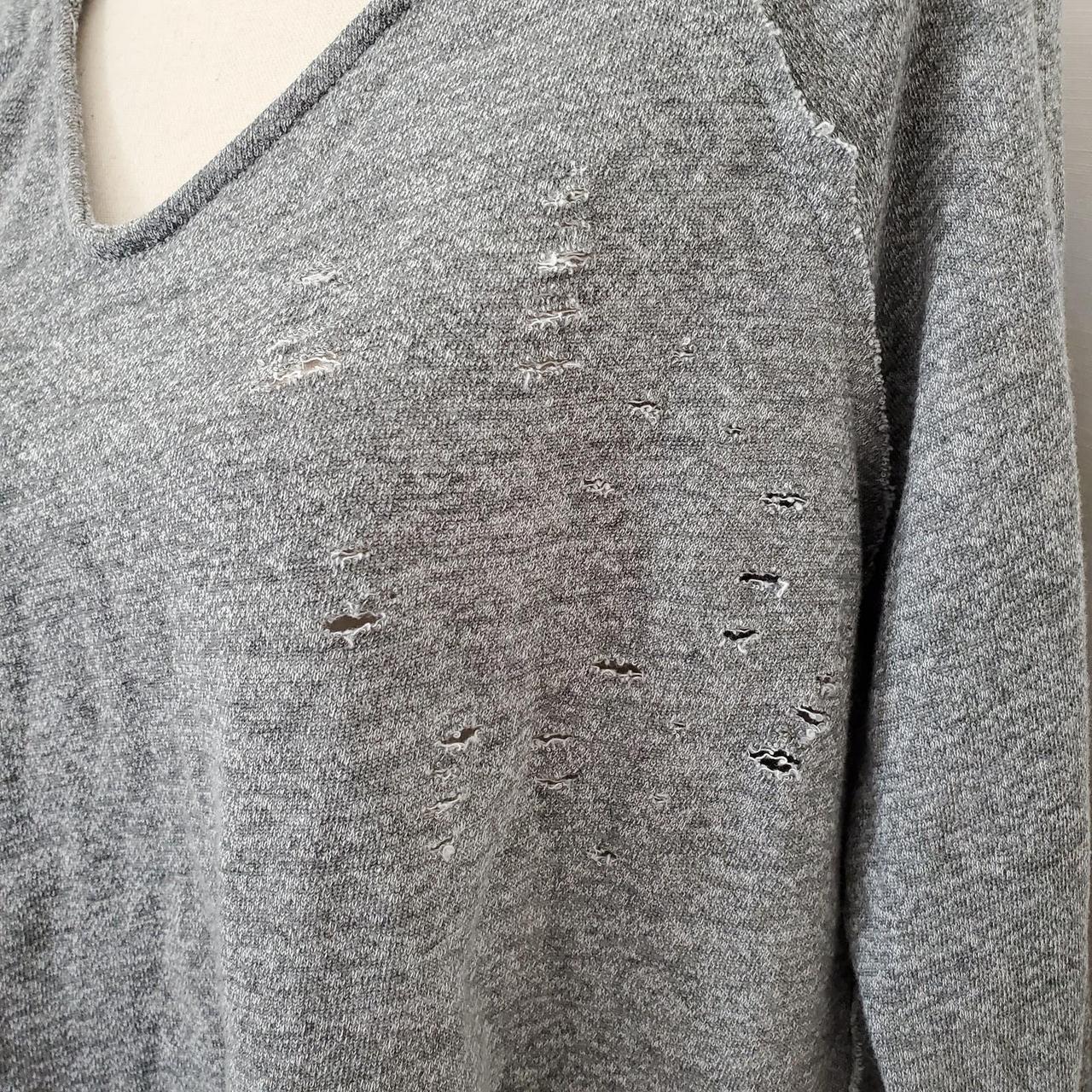 NWOT! NYTT deals Distressed Hooded Sweatshirt