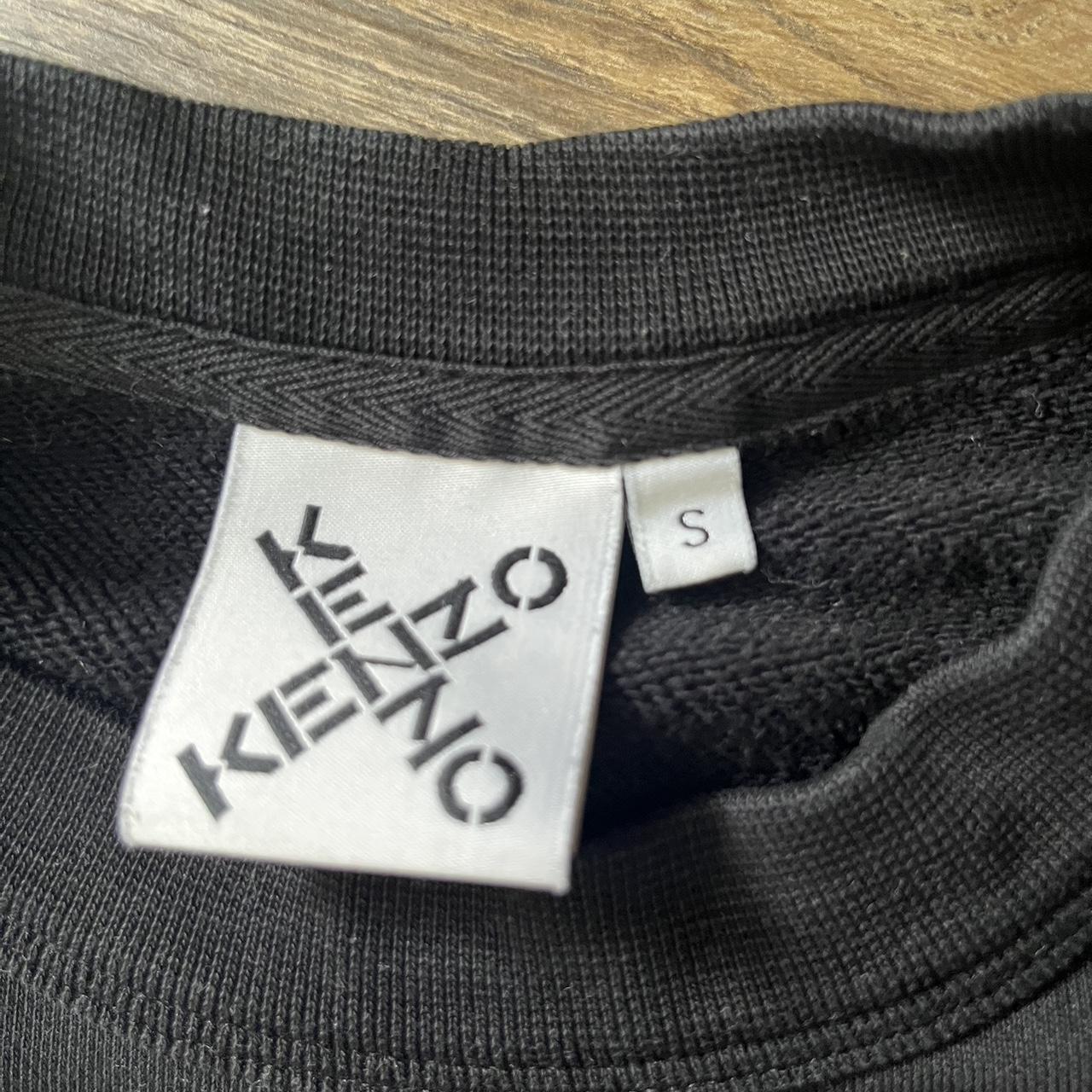 Black Kenzo Tracksuit BARELY WORN Size S... - Depop