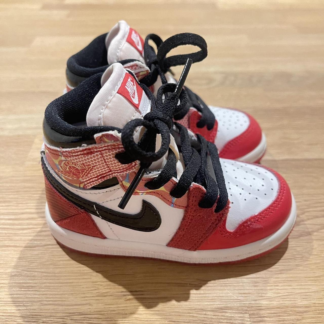 Toddler Spiderman Jordans Nike Air Jordan Retro High OG Spiderman