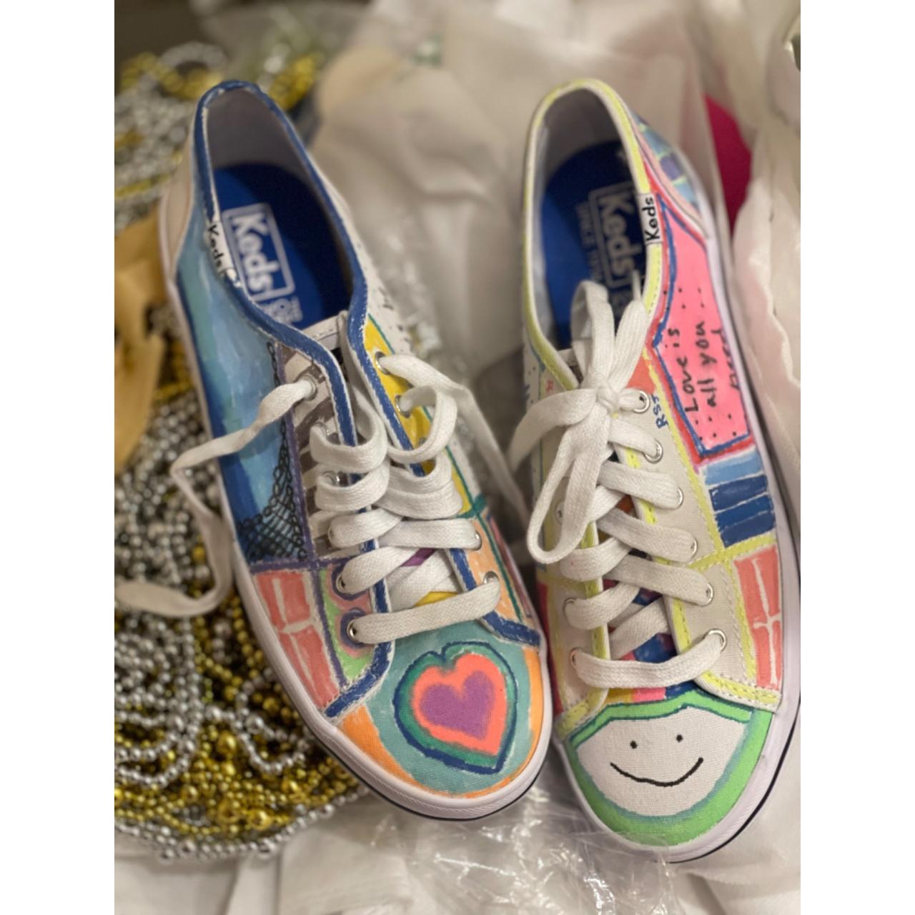 Painted keds hot sale