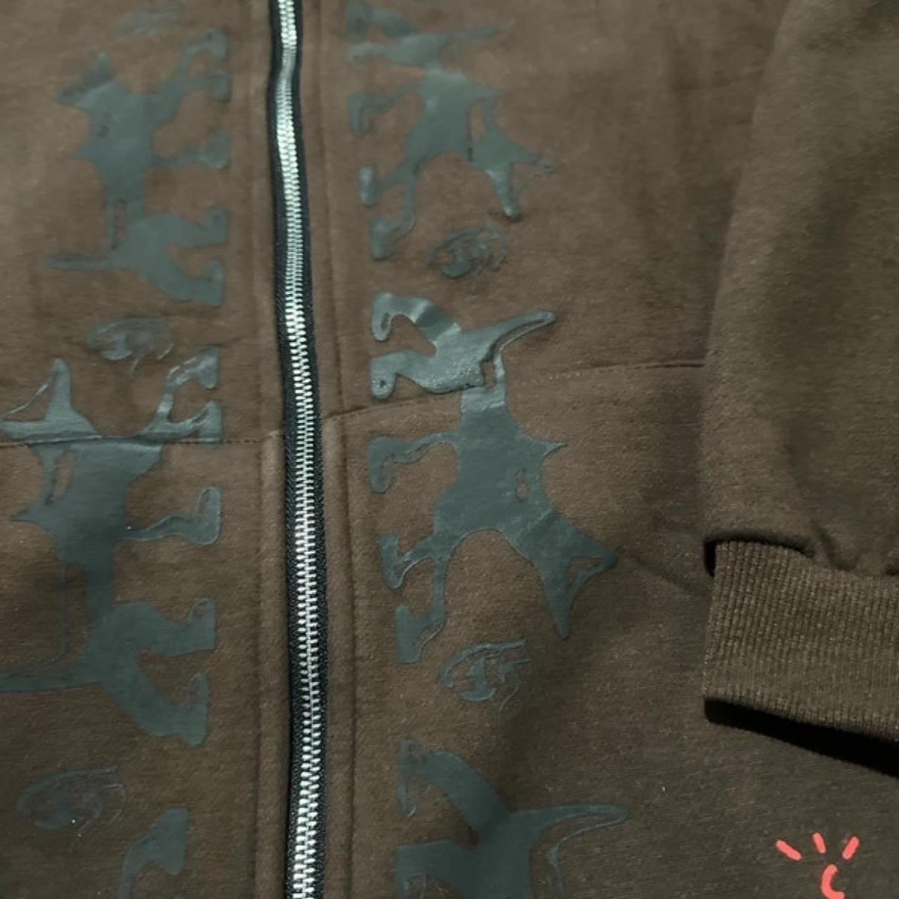 Travis Scott reverse dog zip up hoodie Never worn... Depop