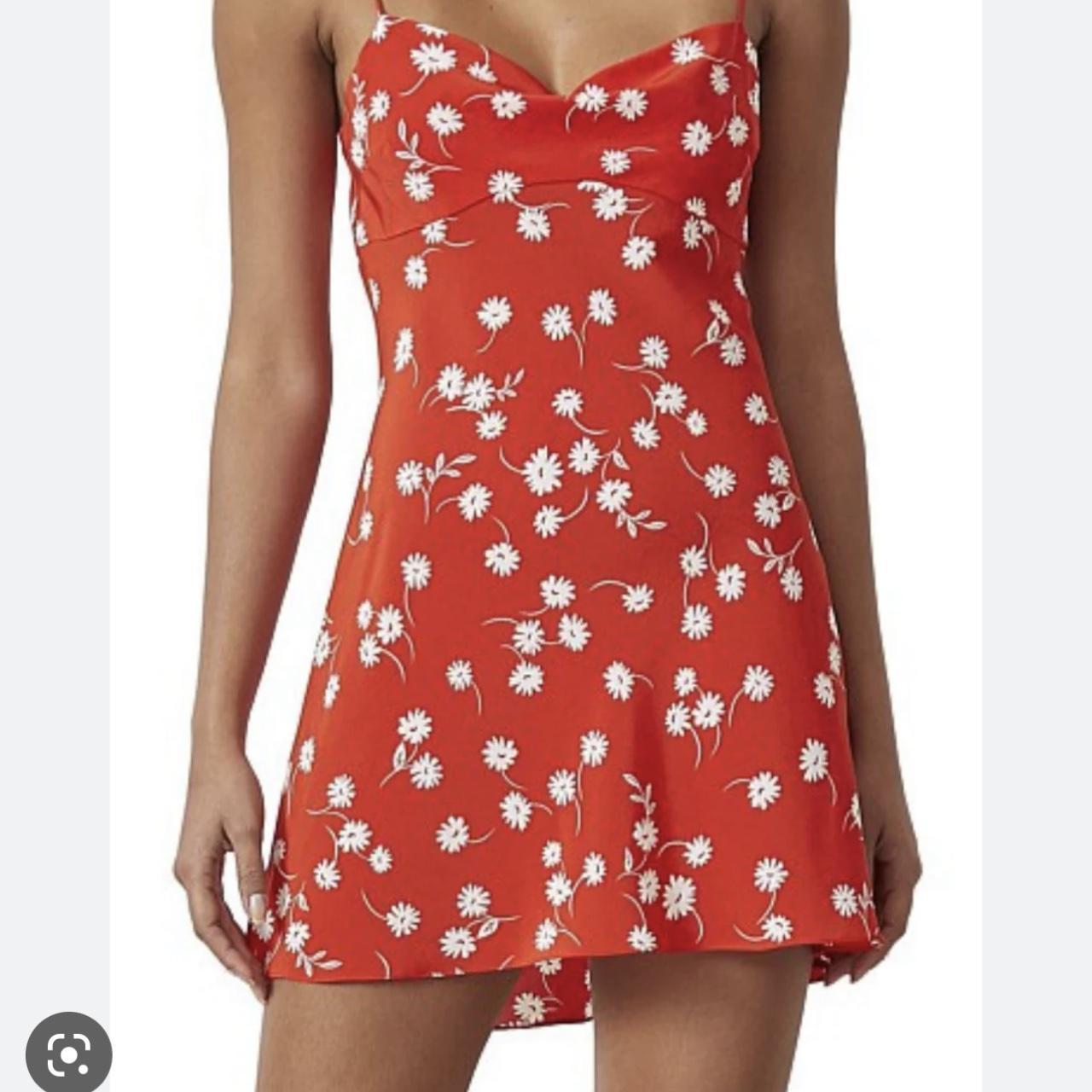 Bec and bridge red mini clearance dress