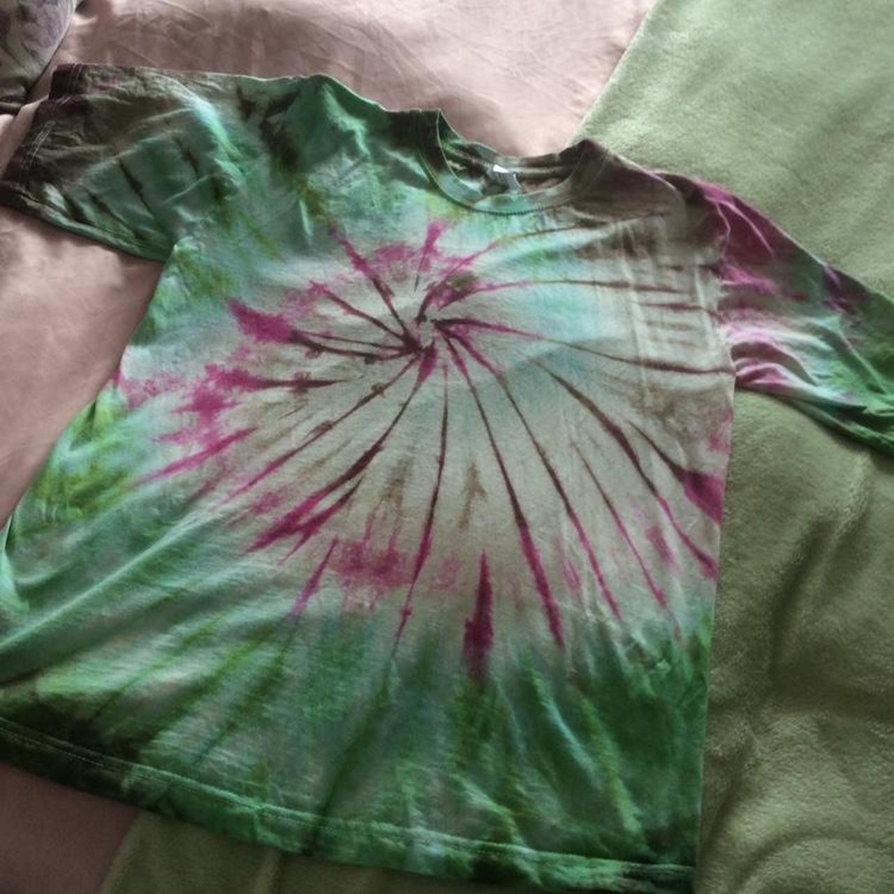 Louis Vuitton Tie Dye Shirt Size Medium Brand New - Depop