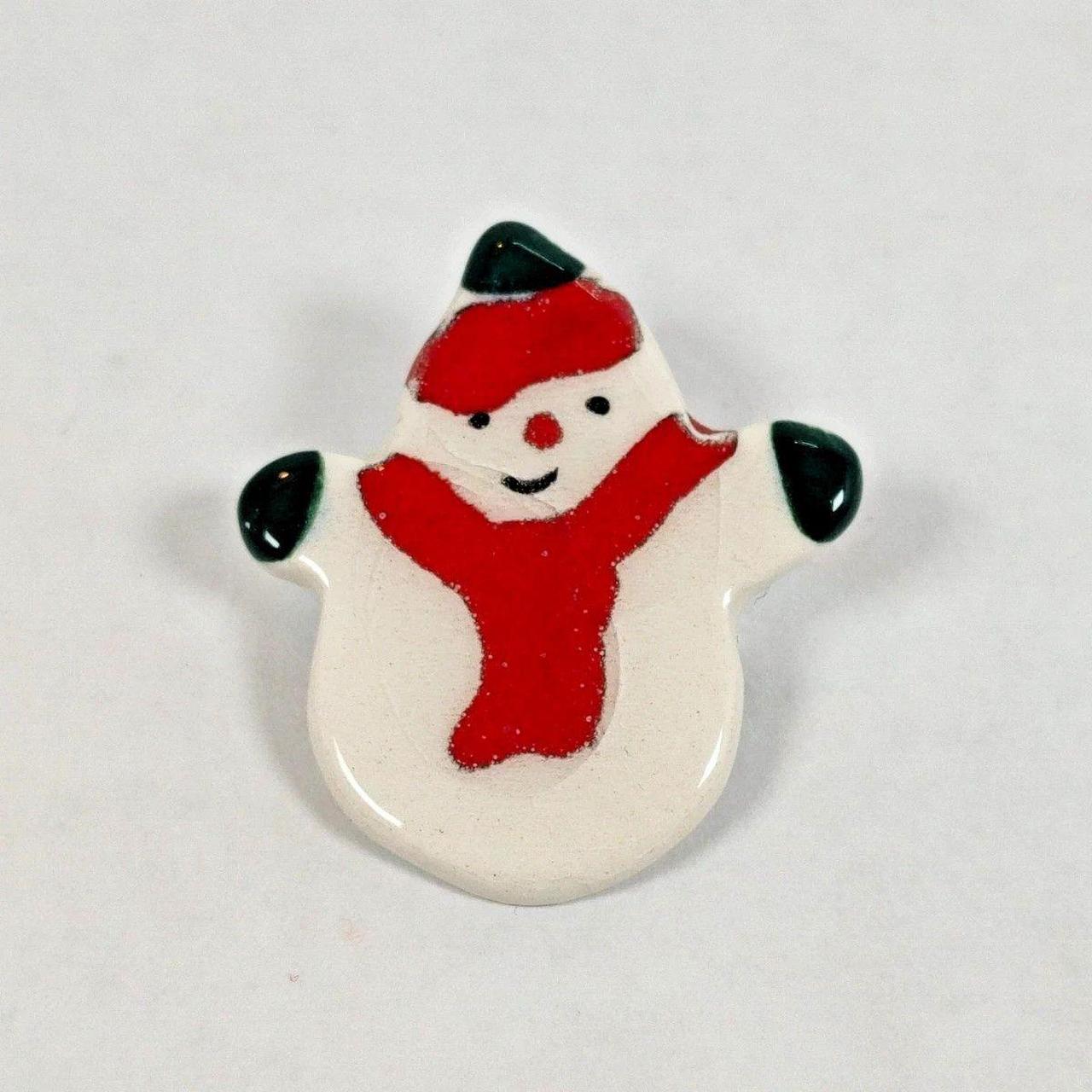 Source Unknown Women's Brooch - Green/Red – Note … - image 5