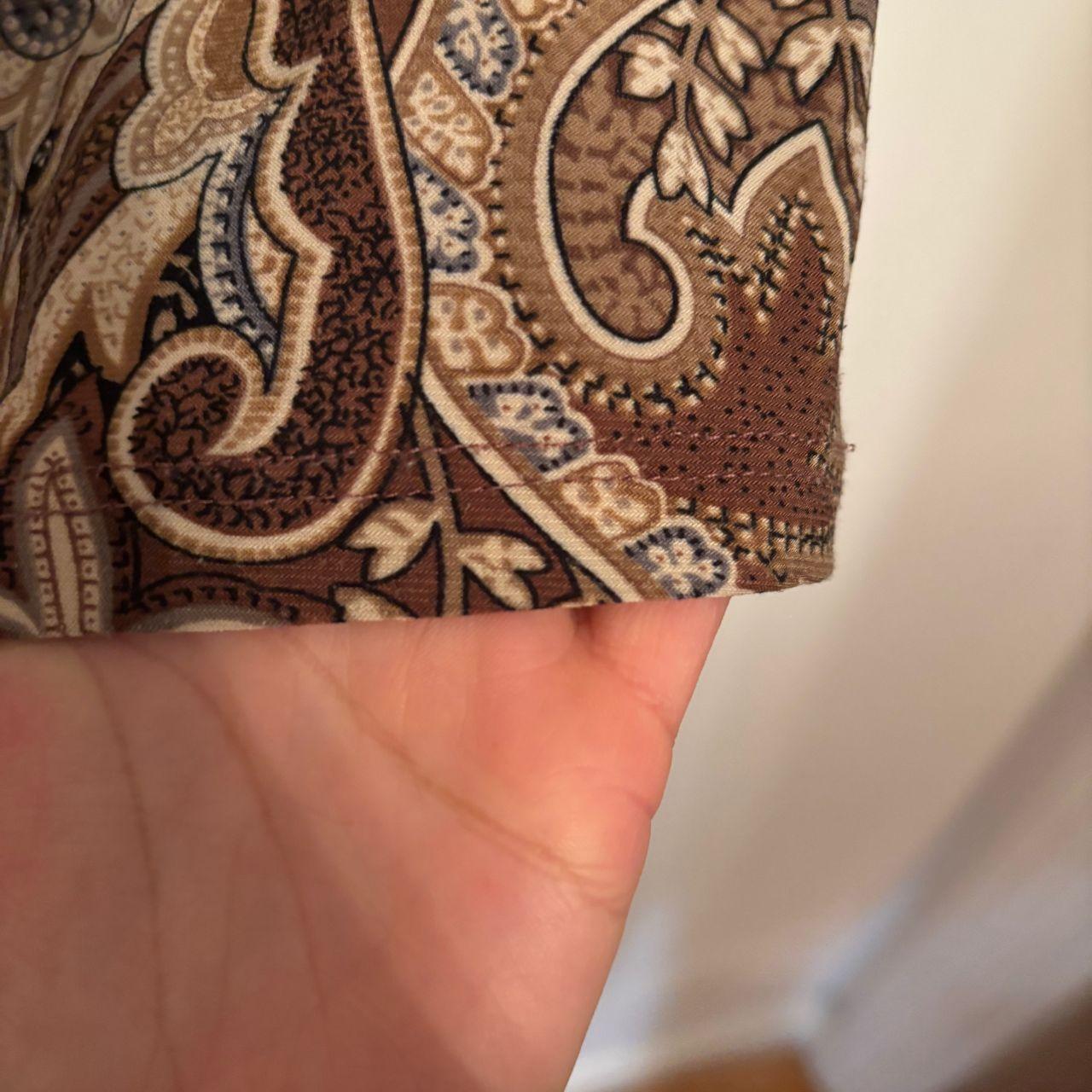 Source Unknown Women's Blouse - Brown/Multi - M –… - image 5