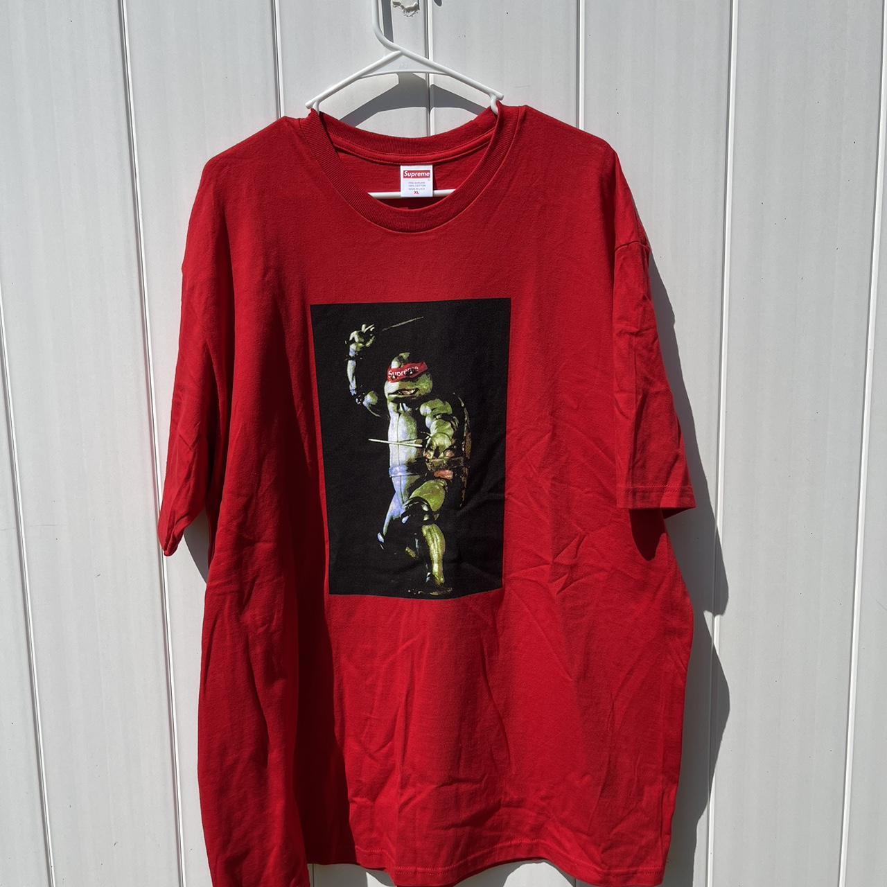 Supreme Raphael Tee Red Size XL Brand new never... - Depop