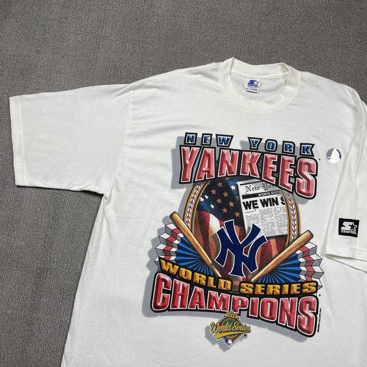 90's Starter New York Yankees T-shirt - X-Large