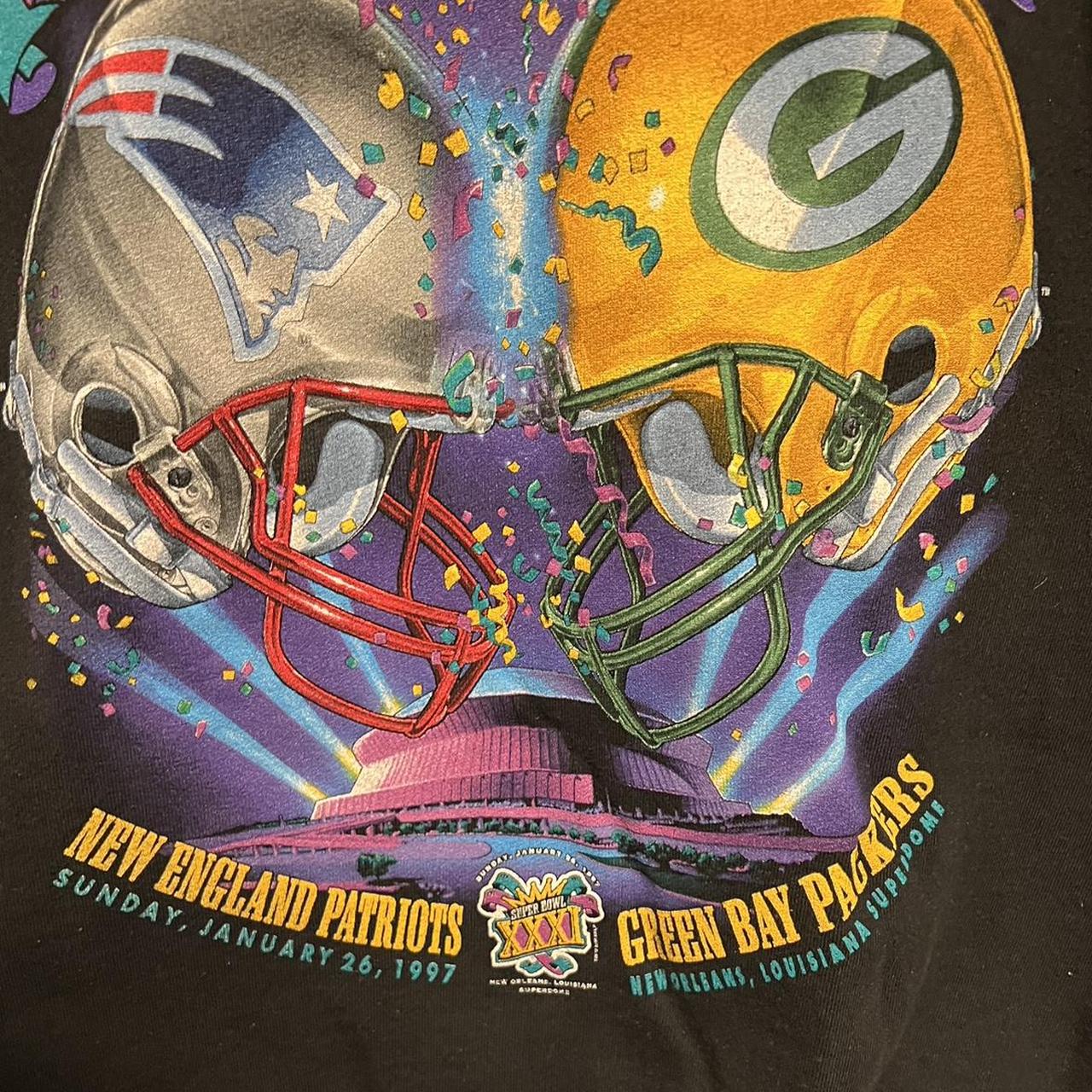 Vintage Green Bay Packers Super Bowl XXXI - Depop