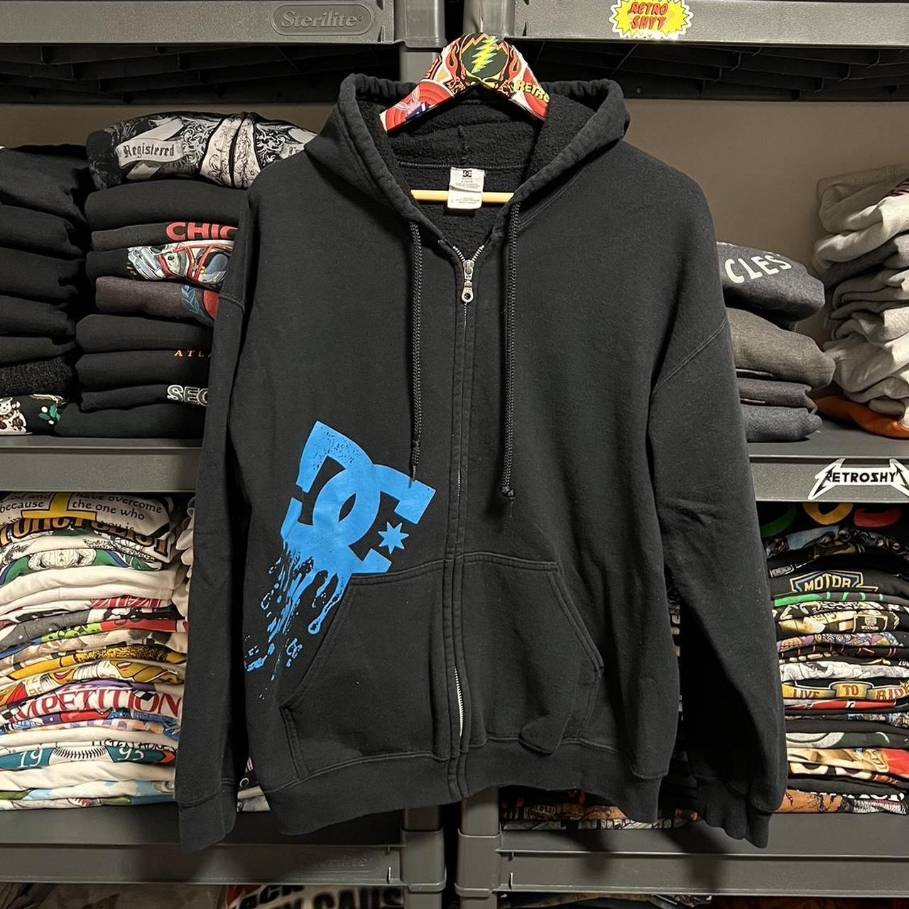 DC Shoes Hoodie Y2K Skater SZ L #dcshoes... - Depop