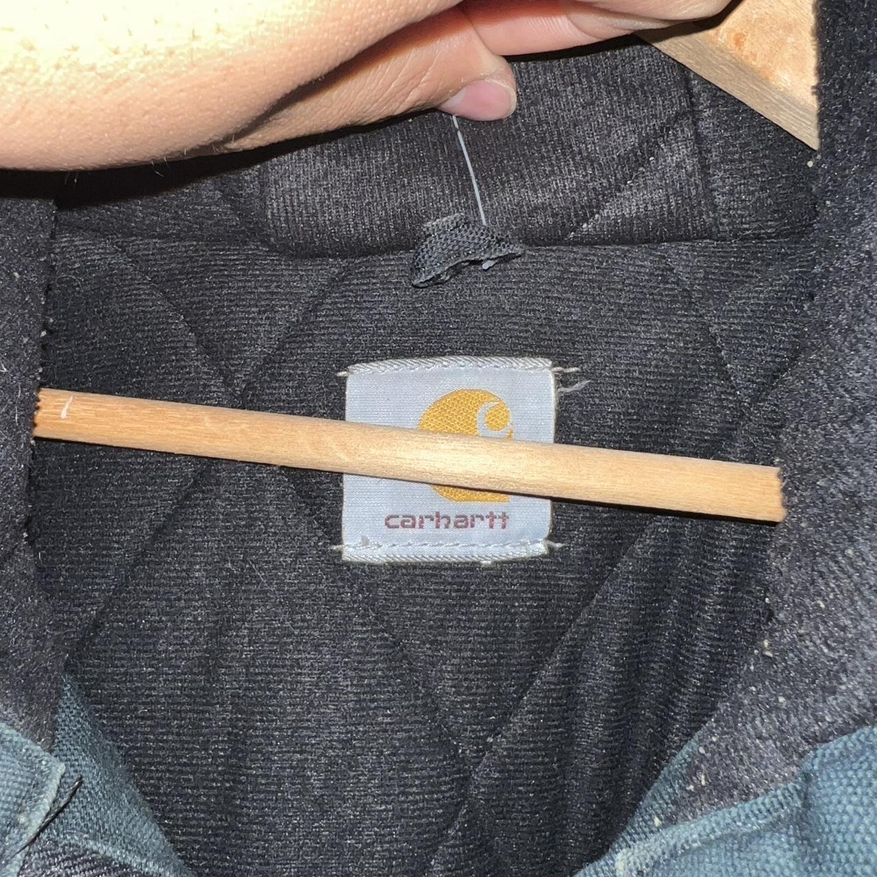 Black Carhartt Jacket insulated SZ L Depop