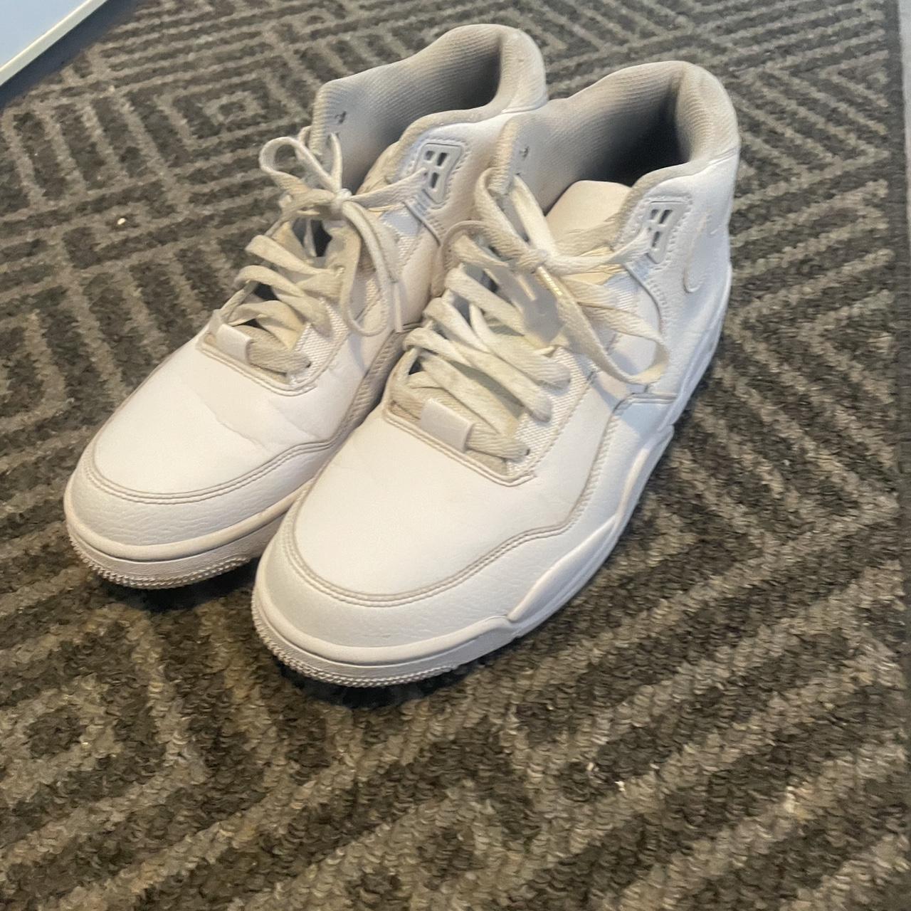 nike flights red and white