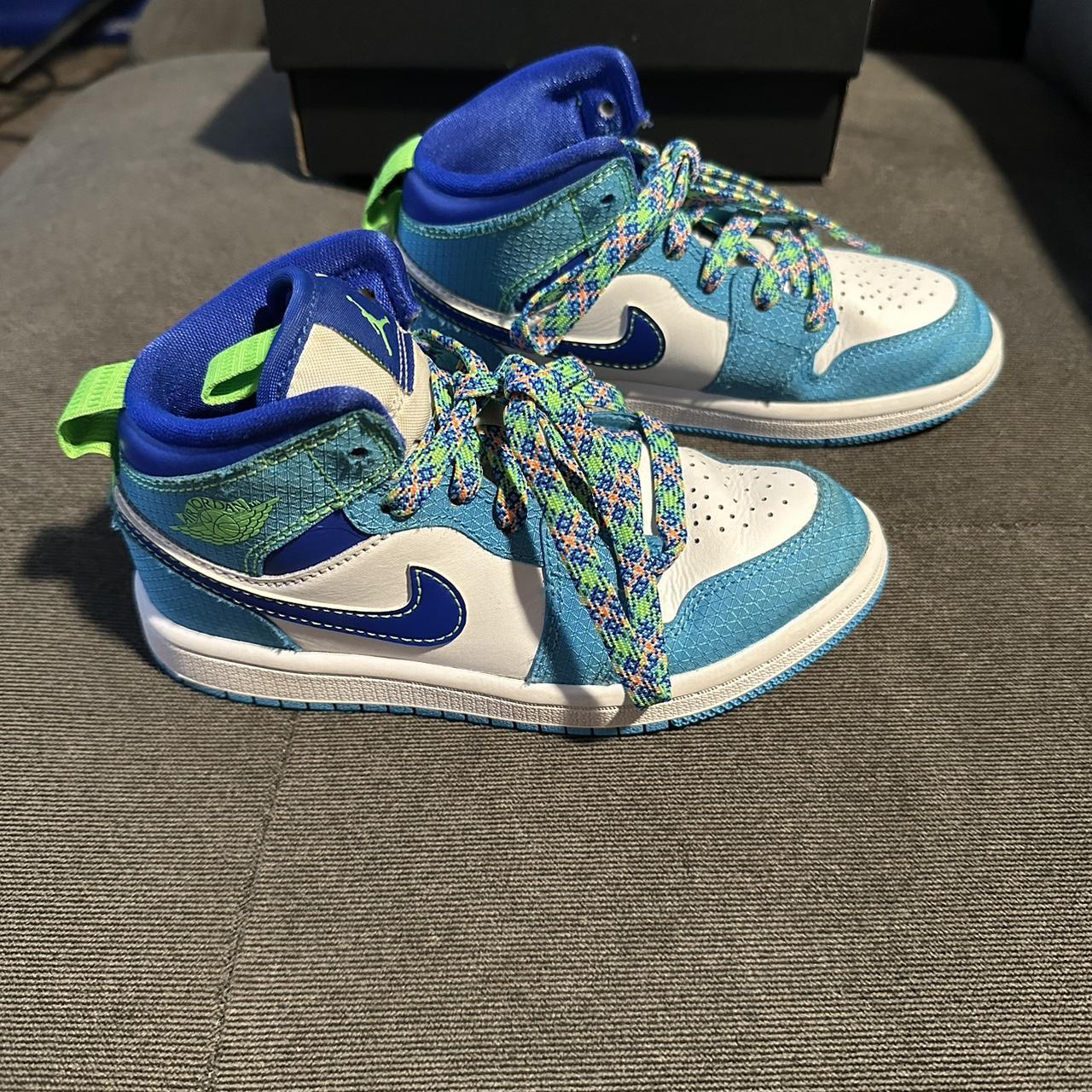 Turbo green jordan 1 hot sale kids