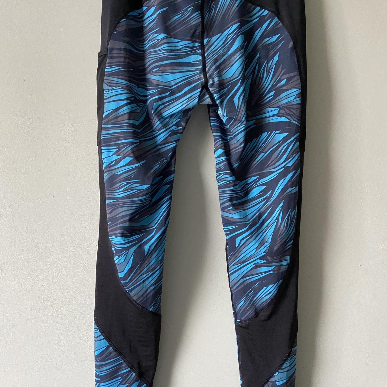 Ronhill running leggings blue and black size 12. - Depop