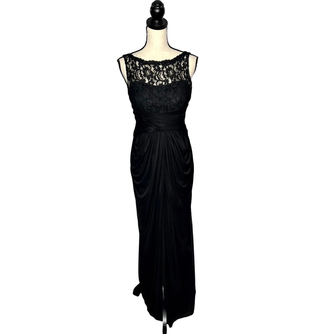 Black david's bridal dress hotsell