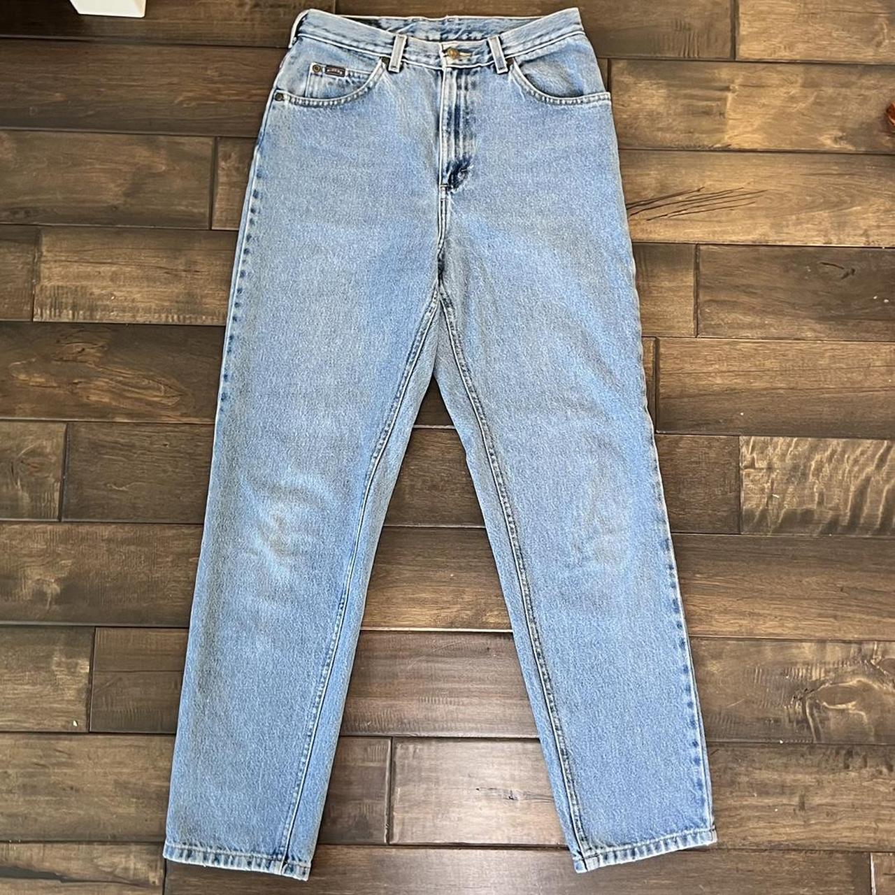 Vintage riders jeans waist size 28 high wasted... - Depop