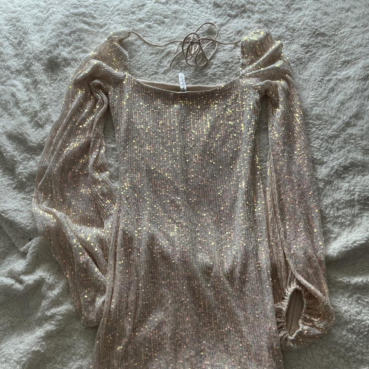 lucy in the sky dress only been worn once Depop