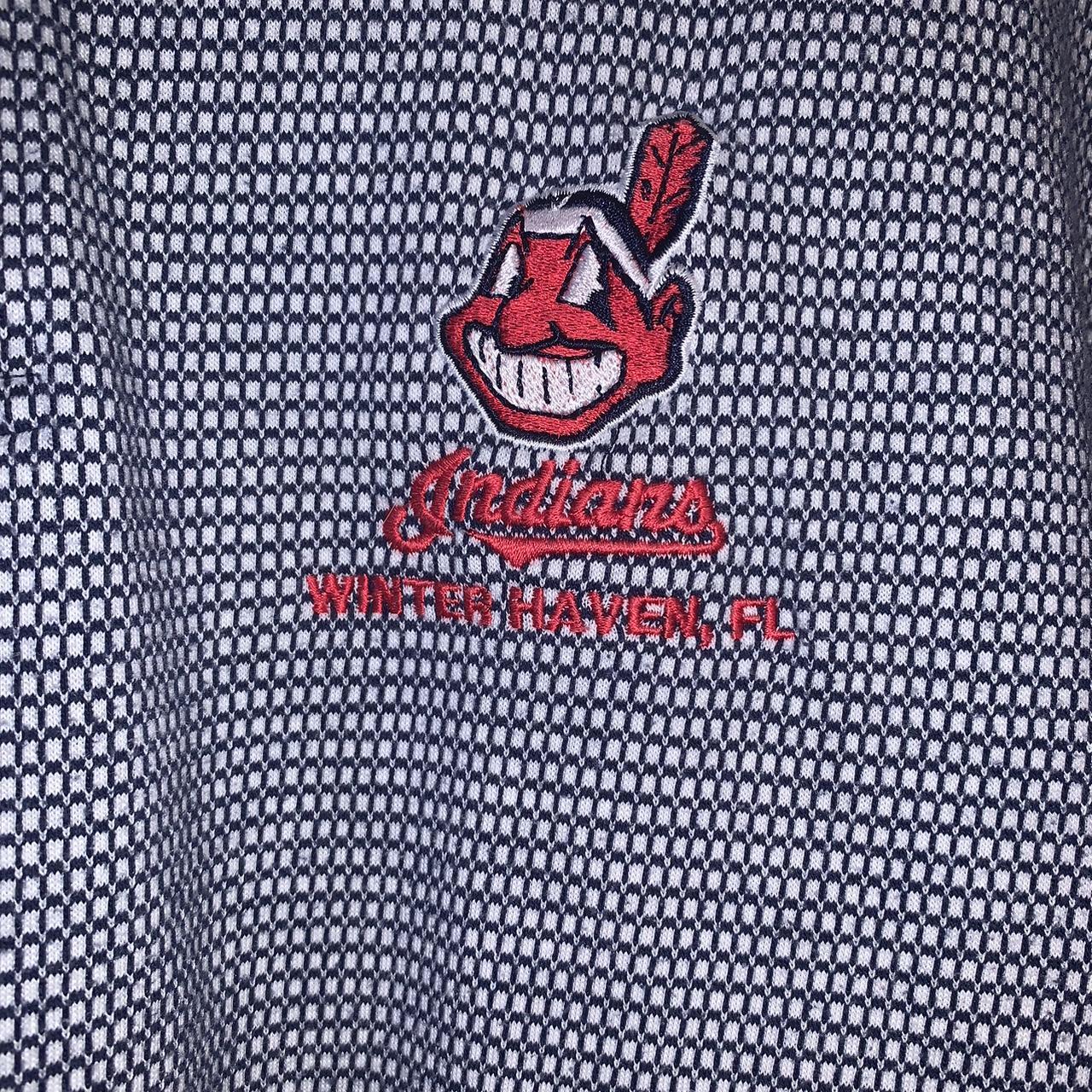 Vintage Cleveland Indians Polo - Depop