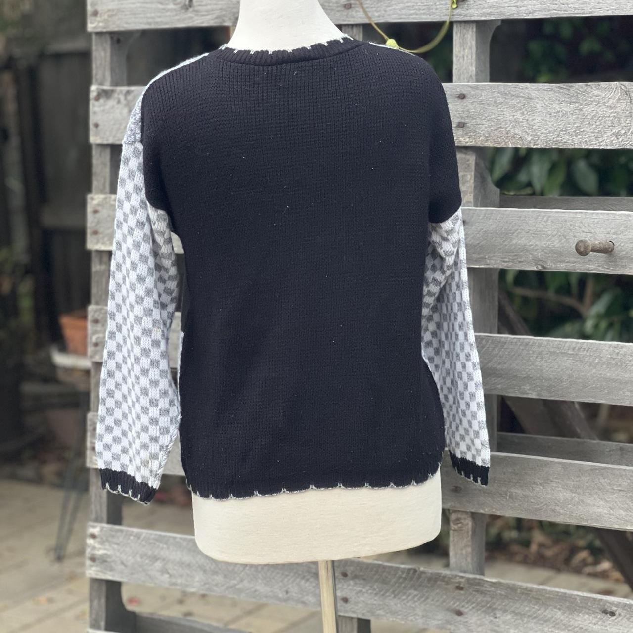 Basic Editions Women's Sweater - Multi/Black - M … - image 7